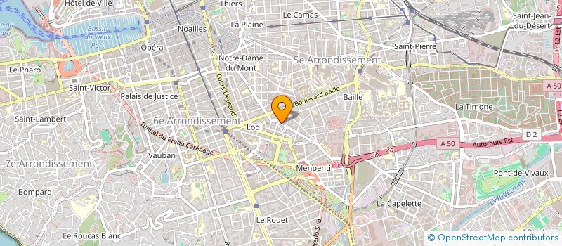 localisation de l'entreprise MONSIEUR EMILE ROSTAN à MARSEILLE