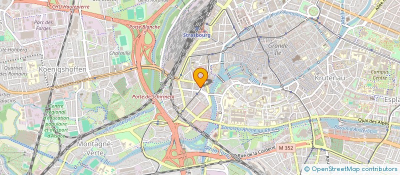 localisation de l'entreprise MONSIEUR EMILE ROULET à STRASBOURG