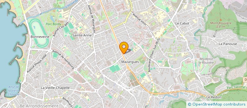 localisation de l'entreprise MONSIEUR EMILE ROUMANILLE à MARSEILLE