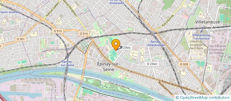 localisation de l'entreprise MONSIEUR EMILE ROUSSET-DESCHAMPS à EPINAY-SUR-SEINE