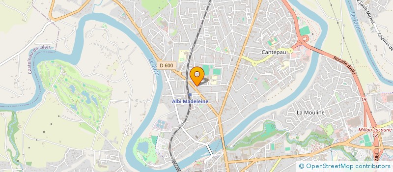 localisation de l'entreprise MONSIEUR EMILE ROUX  TOULOUSE