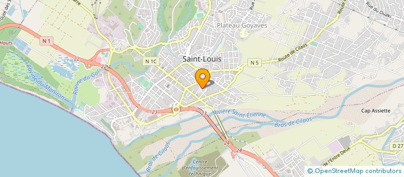 localisation de l'entreprise MONSIEUR EMILE SALAMBRON à SAINT-LOUIS