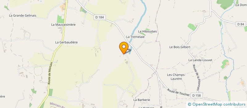 localisation de l'entreprise MONSIEUR EMILE SALANON à MORTAIN-BOCAGE