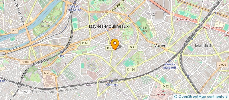 localisation de l'entreprise MONSIEUR EMILE SARDA à ISSY-LES-MOULINEAUX