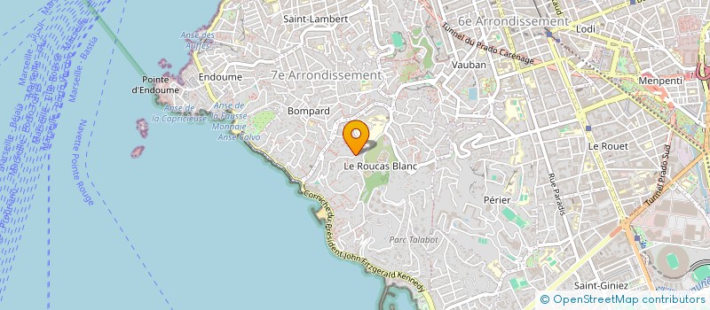 localisation de l'entreprise MONSIEUR EMILE SARTON DU JONCHAY  MARSEILLE