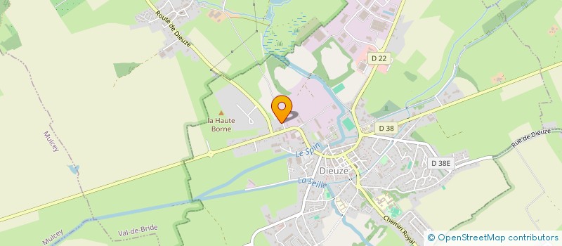 localisation de l'entreprise MONSIEUR EMILE SEILER  DIEUZE