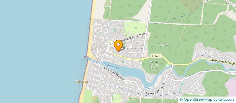 localisation de l'entreprise MONSIEUR EMILE SENTUCQ  MIMIZAN