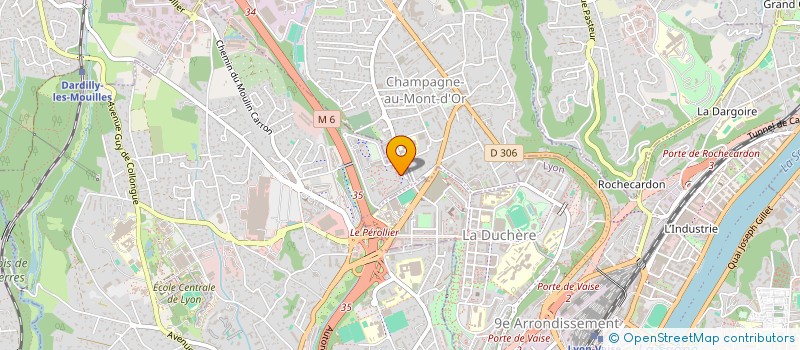 localisation de l'entreprise MONSIEUR EMILE SEROR  ECULLY