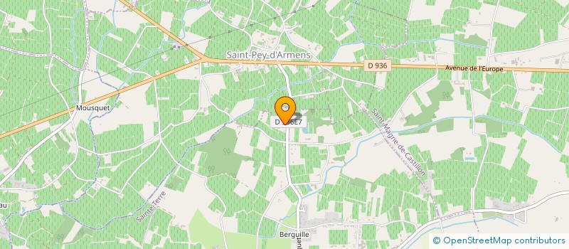 localisation de l'entreprise MONSIEUR EMILE SIAUME  FLAUJAGUES