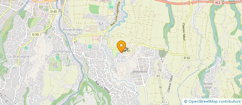 localisation de l'entreprise MONSIEUR EMILE SINGAMOUTOU  SAINTE-MARIE