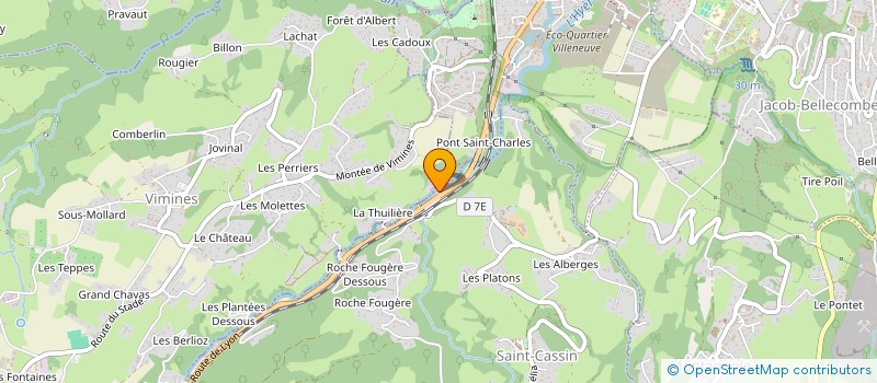 localisation de l'entreprise MONSIEUR EMILE SUREAUD-LECLERE  SAINT-CASSIN