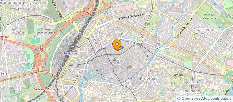 localisation de l'entreprise MONSIEUR EMILE TENEZAKIS à STRASBOURG