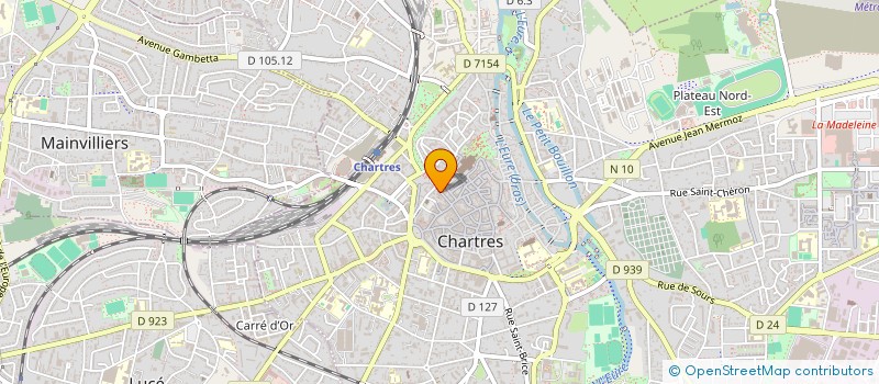localisation de l'entreprise MONSIEUR EMILE TESSIER à CHARTRES