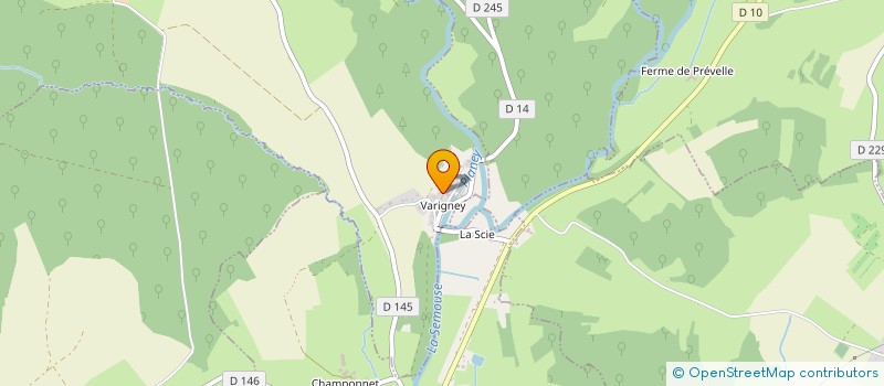 localisation de l'entreprise MONSIEUR EMILE TISSOT  DAMPIERRE-LES-CONFLANS