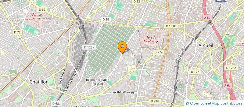 localisation de l'entreprise MONSIEUR EMILE TONI BASENGULA à BAGNEUX