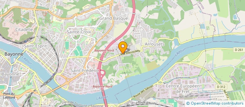 localisation de l'entreprise MONSIEUR EMILE TRONCHE à BAYONNE