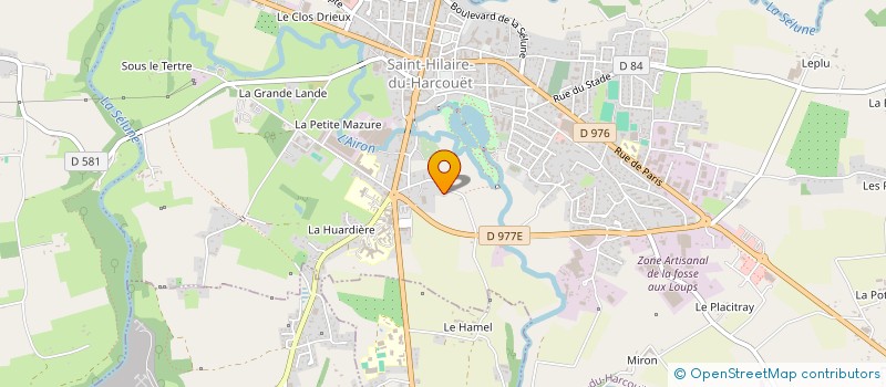 localisation de l'entreprise MONSIEUR EMILE TURQUETIL  LE MESNILLARD