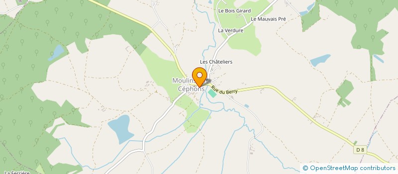 localisation de l'entreprise MONSIEUR EMILE VARENNES à MOULINS-SUR-CEPHONS