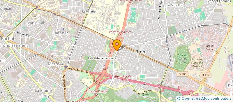 localisation de l'entreprise MONSIEUR EMILE VARSHOUVI  BRON