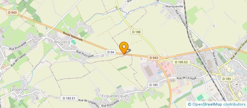 localisation de l'entreprise MONSIEUR EMILE VERMEESCH  BOURECQ