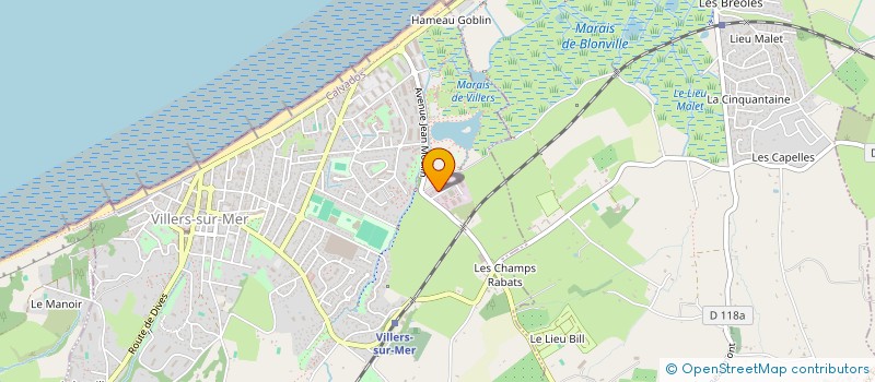 localisation de l'entreprise MONSIEUR EMILE VIEL à VILLERS-SUR-MER