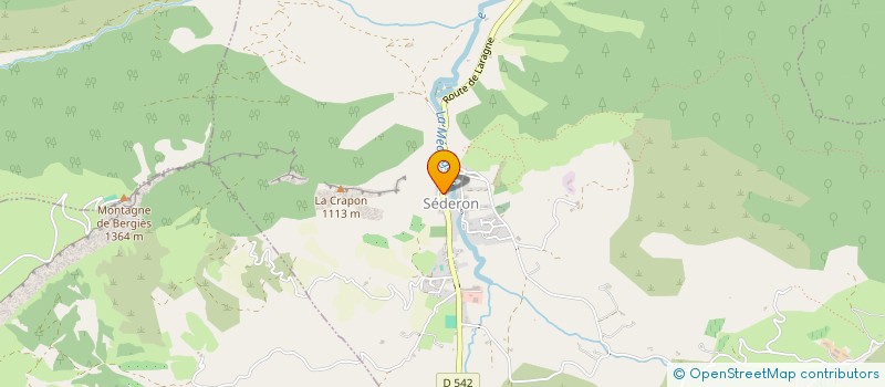 localisation de l'entreprise MONSIEUR EMILE VILTIE  SEDERON