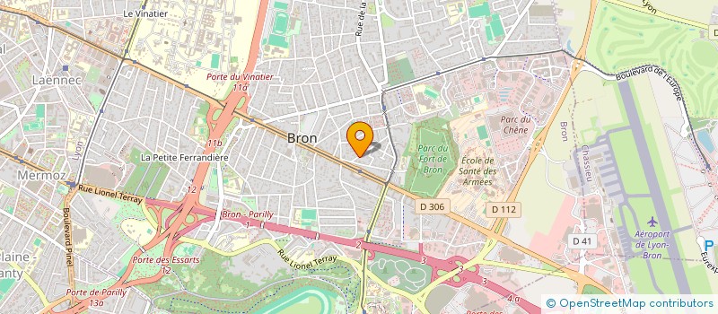 localisation de l'entreprise MONSIEUR EMILE VOLLE  BRON