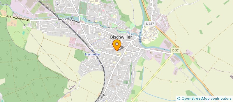 localisation de l'entreprise MONSIEUR EMILE WEHRMULLER  BISCHWILLER