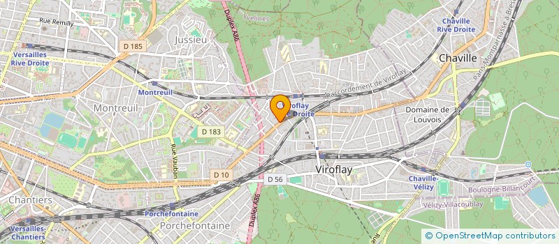 localisation de l'entreprise MONSIEUR EMILE WOIVRE  VIROFLAY