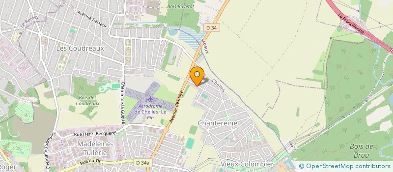 localisation de l'entreprise MONSIEUR EMILIANO DE JESUS FURTADO FERNANDES  CHELLES