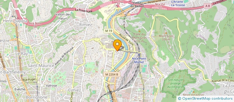 localisation de l'entreprise MONSIEUR EMILIANO MARANO à NICE