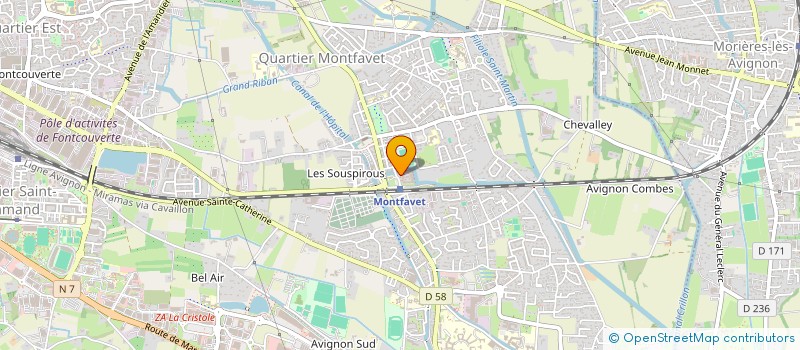 localisation de l'entreprise MONSIEUR EMILIE DAUCHEL à AVIGNON