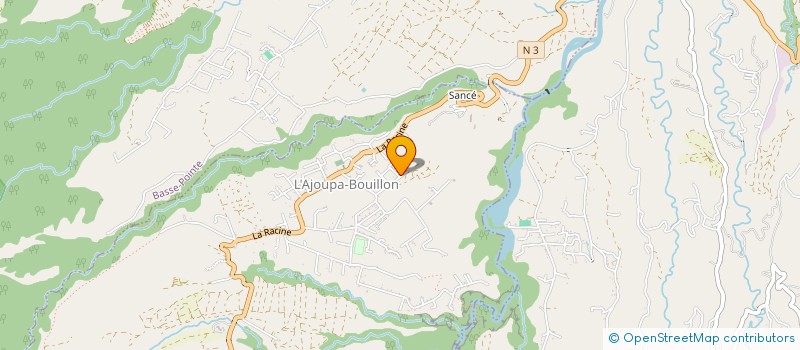 localisation de l'entreprise MONSIEUR EMILIEN ABOULICAM  AJOUPA BOUILLON