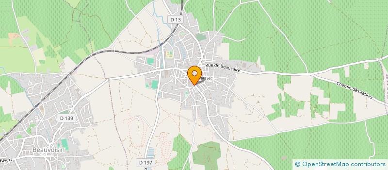 localisation de l'entreprise MONSIEUR EMILIEN AMPHOUX  GENERAC