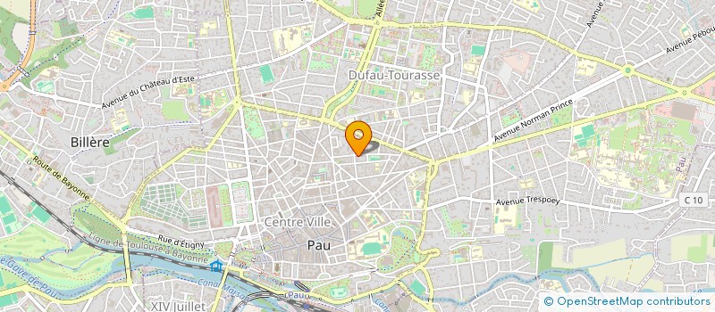 localisation de l'entreprise MONSIEUR EMILIEN ARINO à PAU