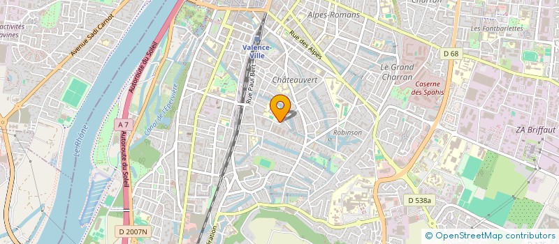 localisation de l'entreprise MONSIEUR EMILIEN ASSET  VALENCE