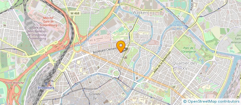 localisation de l'entreprise MONSIEUR EMILIEN AZIZI BODAINE à STRASBOURG