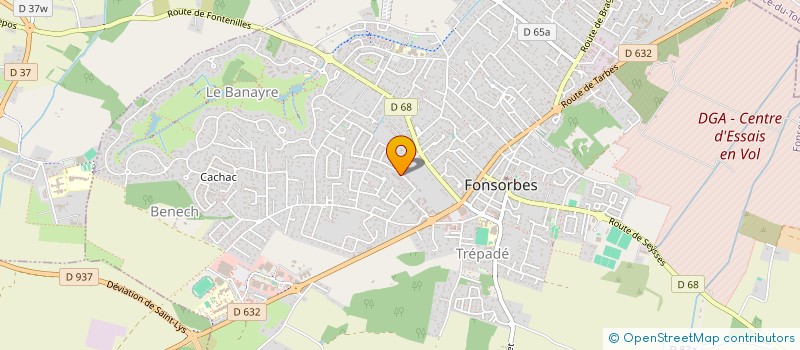 localisation de l'entreprise MONSIEUR EMILIEN BANCON  FONSORBES