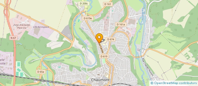 localisation de l'entreprise MONSIEUR EMILIEN BARGMANN à CHAUMONT