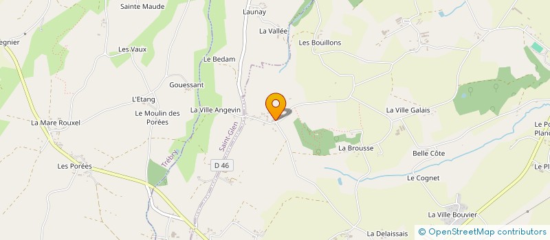 localisation de l'entreprise MONSIEUR EMILIEN BARON à LE MENE