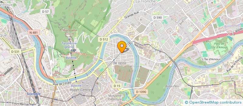 localisation de l'entreprise MONSIEUR EMILIEN BELLON  GRENOBLE