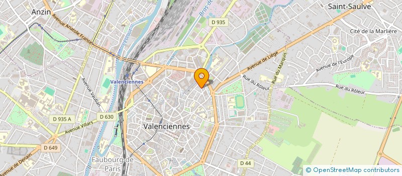 localisation de l'entreprise MONSIEUR EMILIEN BERANGER à VALENCIENNES