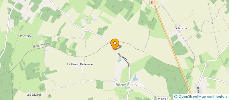 localisation de l'entreprise MONSIEUR EMILIEN BERTHELOT  ROZOY-BELLEVALLE