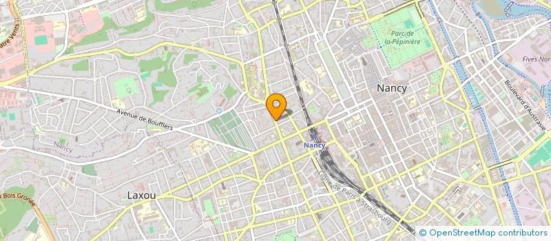 localisation de l'entreprise MONSIEUR EMILIEN BLANC  NANCY