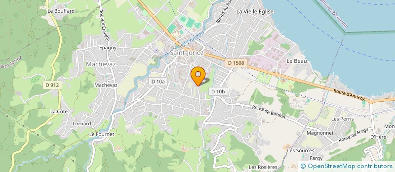 localisation de l'entreprise MONSIEUR EMILIEN BLANC-TAILLEUR à SAINT-JORIOZ