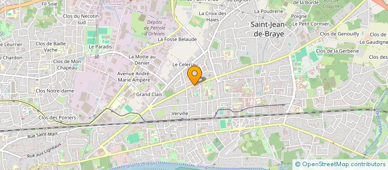 localisation de l'entreprise MONSIEUR EMILIEN BONNARD  SAINT-JEAN-DE-BRAYE