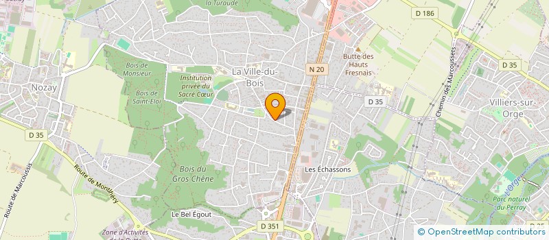localisation de l'entreprise MONSIEUR EMILIEN BONNET à LA VILLE-DU-BOIS
