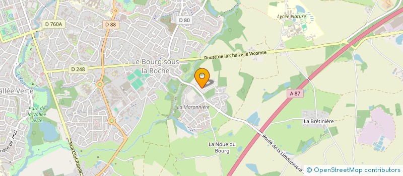 localisation de l'entreprise MONSIEUR EMILIEN BOURON à LA ROCHE-SUR-YON