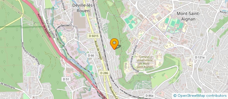 localisation de l'entreprise MONSIEUR EMILIEN CATTEAU  ROUEN