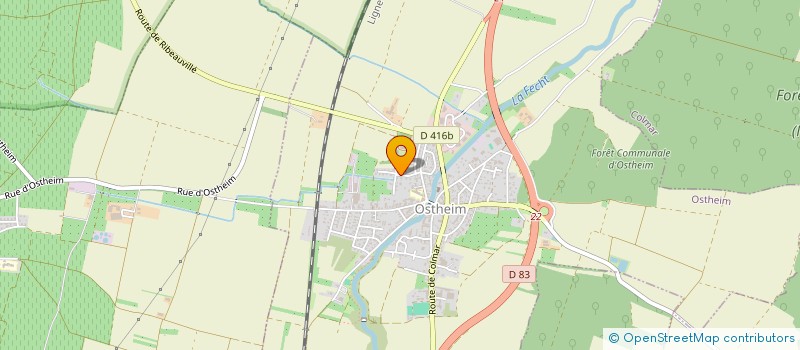 localisation de l'entreprise MONSIEUR EMILIEN CHAMAULTE  OSTHEIM